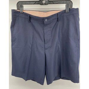 Fennec Men’s Golf Shorts Flat Front Navy Size 36 Excellent Condition 4 Pocket‎